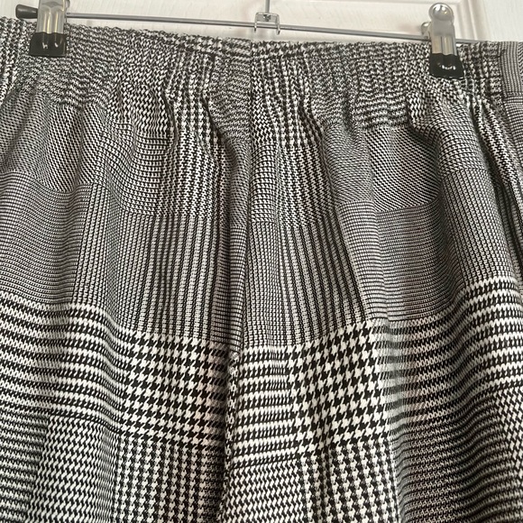 Who What Wear Check Wide Leg Trousers - Picture 4 of 5